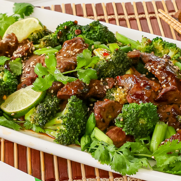Fiery Mongolian Beef and Broccoli