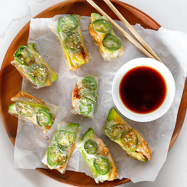 Lemongrass Rice Paper Bites